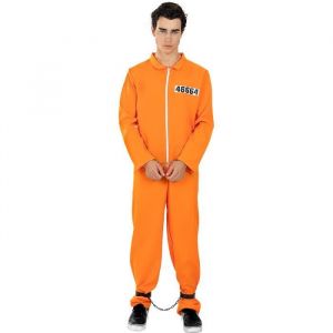Déguisement prisonnier orange - Funidelia - Combinaison - Halloween carnaval et Noel
