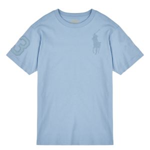 Ralph Lauren T-shirt Big Pony &agrave; manches courtes bleu junior - S