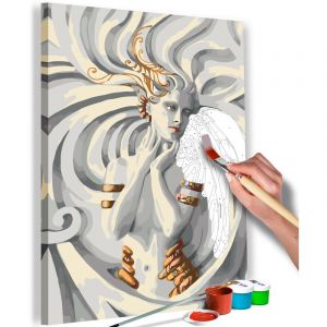 Image de Artgeist Tableau à Peindre Soi-Même "Méduse" 40x60cm
