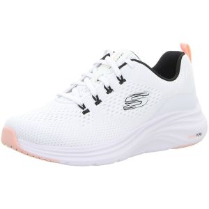 Skechers Vapor Foam Fresh TrendVAPOR Foam Fresh Trend Femme, Bordure Corail Noire en Maille Blanche, 36 EU