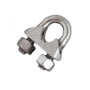 Chapuis Serre-câble étrier standard 8mm en acier zingué 300/8Z