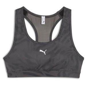 Puma Soutien-gorge de sport fitness 4keeps &ndash; rembourr&eacute;, gris fonc