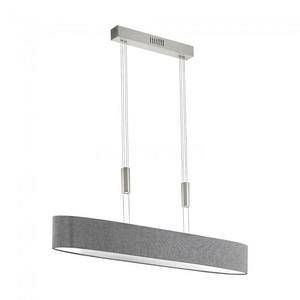 Eglo Suspension ROMAO LED Nickel mat, Chrome, 6 lumières - Moderne - Intérieur - ROMAO