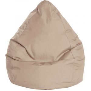 home24 Pouf Poire Brava XXL Beige