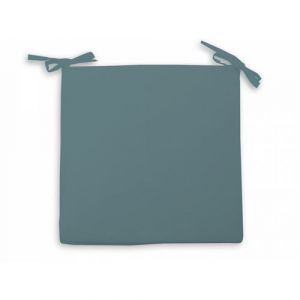 Soleil d'Ocre Dessus de chaise outdoor imperméabilisé ALIX bleu celadon, par