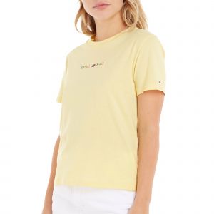 Tommy Hilfiger T-Shirt Regular Color Serif Femmes - Size: Xs