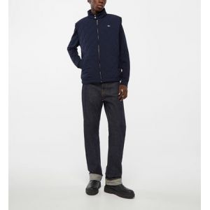 Image de Gant (marque) Doudoune sans manches matelassée Bleu - Couleur Bleu - Taille XL