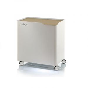Don hierro Poubelle pour tri sélectif modulable, système de fermeture douce, ecobox-top - Sabbia