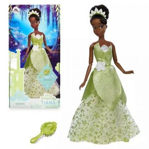 Poup&eacute;e classique DISNEY Tiana, La Princesse et la Grenouille avec brosse NEW 2021/2022