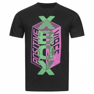 XBOX Positive Vibes Hommes T-shirt POMTS594BLK