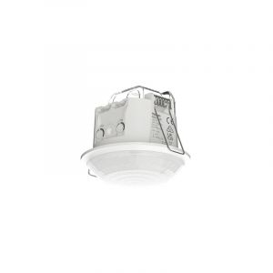 Theben 1030200 PIRA T8 DE D&eacute;tecteur de Mouvement pour l'int&eacute;rieur, 200 W LED, Zone de d&eacute;tection Circulaire 360&deg;, &Oslash; 8 m, Temporisation lumi&egrave;re 5 s - 15 Min, Montage au Plafond