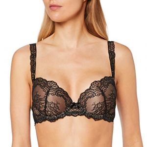 Aubade Soutien-gorge Plunge Coque, Danse des Sens, Noir, 85C, OG08-N