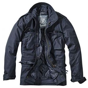 Brandit Homme M-65 Veste de Combat Classic Veste - Bleu