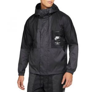 Nike Sportswear Veste mi-saison noir / gris fonc&eacute; / blanc - Couleur Noir / Gris Fonc&eacute; / Blanc - Taille XL