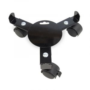 Louis Moulin Roule-plante extensible en fer noir Basics - 27/37 cm