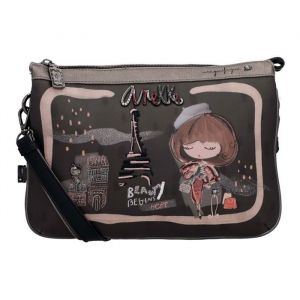 Anekke Sac à épaule bandoulière brun foncé marron pour femme - Mademoiselle Crossbody Bag Multicolor 319497