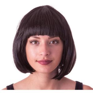 Ruedelafete Perruque cabaret noire