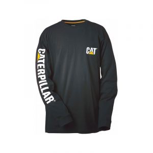 Caterpillar Tee-shirt manche longue - coloris noir - taille M