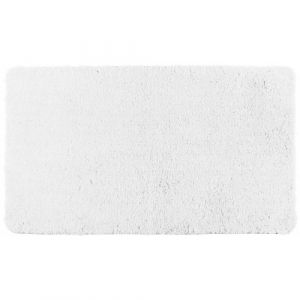 Wenko Tapis de bain Belize blanc, 55 x 65 cm, microfibre