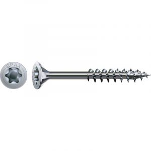 Spax Vis universelle, 5 x 100 mm, 100 unités, Filetage partiel, Tête fraisée - 0191010501003