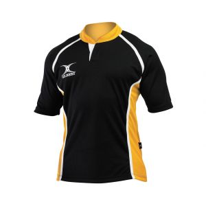 Gilbert Maillot Xact Bicolore Noir/Jaune - Taille L