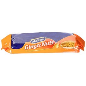 Mc vitie's Biscuit Ginger Nuts Biscuits au Gingembre 250 g - Lot de 6
