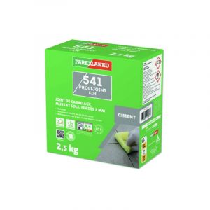 Joint carrelage Parexlanko 541 Prolijoint Fin - Gris Ciment - 2,5 kg - L541CIMENT2.5