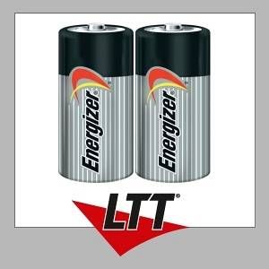 Image de Energizer 2 piles alcalines C LR14 1.5V Classic