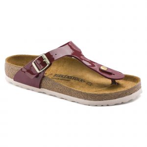 Image de Birkenstock Gizeh BF Patent Bordeaux 40