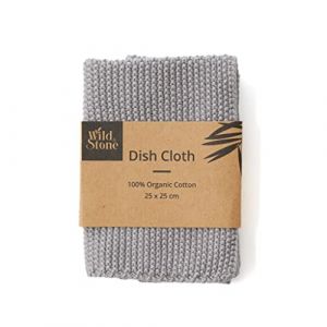 Wild & Stone Dish Cloths - Dove Grey