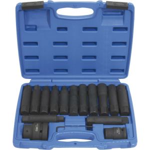 KS Tools 450.0420 - Jeu de douilles et embouts longs à choc