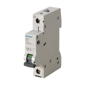 Image de Siemens Disjoncteur 1P 6A 6KA C