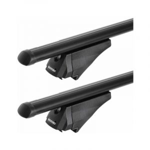 Peugeot Barres de toit 4008 (06/12-12/13) Menabo Tiger Noir PSP