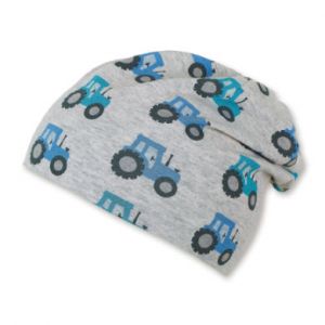 Sterntaler Slouch Beanie argent - Taille 53 cm