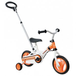 Hudora V&eacute;lo pour enfant 10'' avec stabilisateurs max. 25kg guidon selle r&eacute;glable - DEUBA