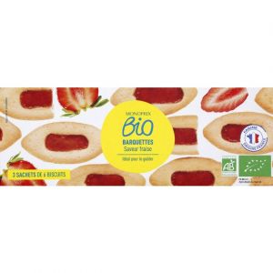 Monoprix Bio Barquettes saveur fraise