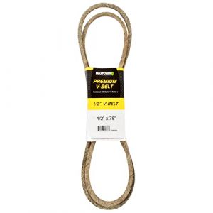 Courroies MaxPower 347521, renforcé au kevlar, 1/2" x 78" - 4L780 - longueur extérieure L(a) 1980 mm.