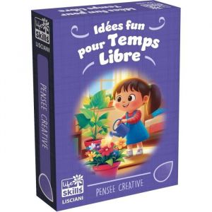 Lisciani Giochi Life Skills - Quoi Faire dans Ton Temps Libre - 84 Cartes Activités pour Enfants dès 4 Ans - Jeu Cartes pour Occuper Le Temps Libre - Idées Jeux Intérieur Extérieur - Autonomie Enfants