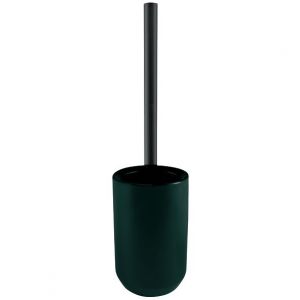 Spirella Brosse Wc avec support C&eacute;ramique jaro Vert fonc&eacute; - Vert