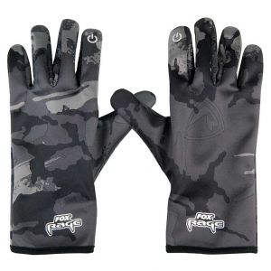 Fox Rage Gants Thermiques L Grey Camo