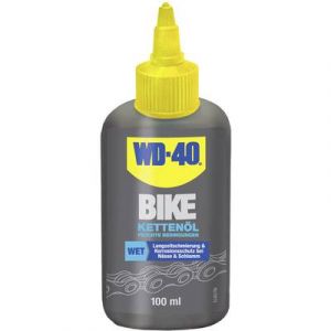 WD-40 Huile de chaîne - Nettoyage & entretien - humide 100 ml gris Lubrifiants