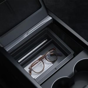 Spigen Plateau pour console de voiture - centre - noir