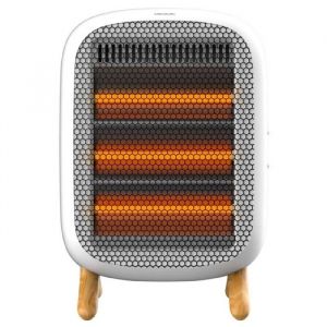 Cecotec Panneau Radiant ReadyWarm 1200 Infrared 1200W 3 Niveaux S&eacute;curit&eacute; Capteur Antivol