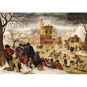 Dtoys Puzzle Brueghel Pieter le jeune - Hiver