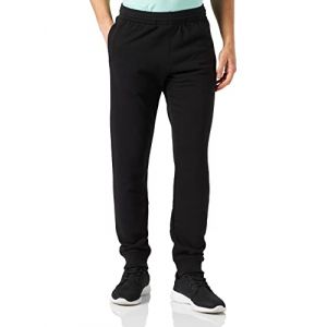 Champion Authentic Pants-Big Logo, Rib Cuff Pantalon de survtement, Noir, S Homme