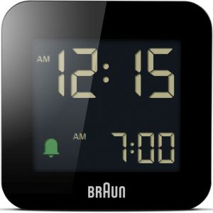 Braun Reveil digital noir | BC-08-B