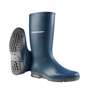 Dunlop Sport Bottes en Caoutchouc Rain Shoe, Bleu, 34 EU