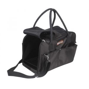 TopZoo Sac De Transport - Non Spécifié - Cabin Bag - Noir - 43x23x29 Cm - Pour Chien Moyen