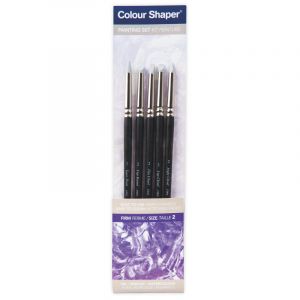 Colour Shaper Set de 5 s pointe ferme, Taille 2