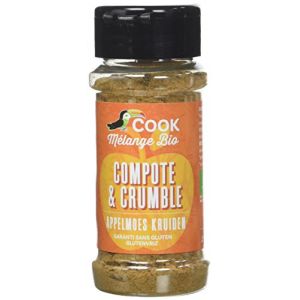 Cook Mélange compote et crumble bio - 35 g